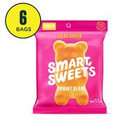 SmartSweets Gummy Bears Fruity Candy with Low-Sugar (3g) & Low Calorie (90)- Free of Sugar Alcohols & No Artificial Sweeteners (Pack of 25) (Fruity Bears, Pack of 25)