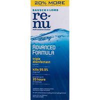 Bausch & Lomb renu Advanced Formula Multi-Purpose Solution-12 oz, 2 pack