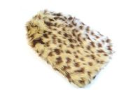 Adults 2 Litre Animal Print Fauk Fur Hot Water Bottle Cover Hw154