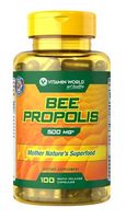 Vitamin World Bee Propolis 500 mg.Mother Nature's Superfood 100 Rapid Release Capsules