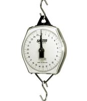 Salter Brecknell 235-6S-22/10 Dual-Marked Mechanical Hanging Scale, 22 lb Capacity, 2oz Increments, Corrosion Resistant