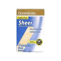 Goodsense Sheer Adhesive, Blue, 40 Count