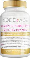 Codeage Whole Food Multivitamin for Women - Natural Multi Vitamins, Minerals, Organic Extracts - Vegan Vegetarian - Best for Daily Energy, Brain, Heart & Eye Health - 120 Capsules