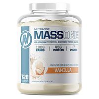 Massone Mass Gainer Protein Powder by NutraOne – (Vanilla - 7 lbs.) …