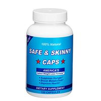 Life's Fortune Safe & Skinny Caps, All Natural Weight Loss Formula, 120 Capsules