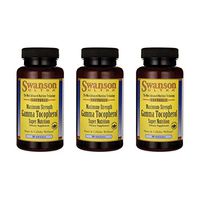 Swanson Maximum-Strength Gamma Tocopherol 30 Sgels 3 Pack