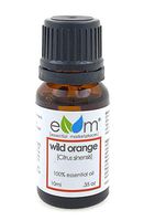 Wild Orange Essential Oil 100% Pure Concentrate, Undiluted, Unadulterated, Natural, Therapeutic Premium Grade. Homeopathic, Topical, Aromatherapy & Diffuser Safe. 10 ml Bottle Dropper Insert
