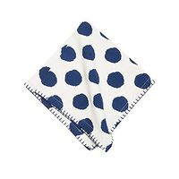 carol & frank Dot Indigo Cotton Machine Washable Napkin Set of 4 Napkin Set of 4 Indigo