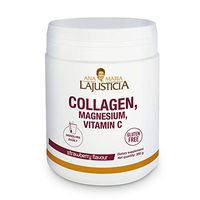 ANA MARIA LAJUSTICIA Collagen with Magnesium and Vitamin C Strawberry Flavor, 350 G