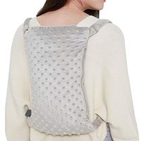 MOCOHANA Multifunctional Hot Water Bag with Straps and Fleece Cover for Back Neck Waist Shoulder