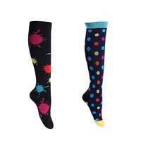 Compression Socks Women 15-20 mmHg Support Stockings L/XL