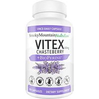 Vitex Chasteberry Supplement 600mg 90 Capsules (3 Month Supply) Plus BioPerine. for Fertility, Estrogen, Hormone Balance, Menopause, Acne, Mood, PCOS. Agnus-Castus Berry Extract Supplements for Women