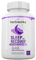 Sleep and Recover - Natural Sleep Aid - Non Habit Forming - 60 V-Capsules