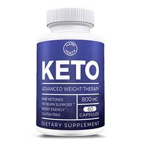 Keto BHB Diet Pills - Burn Fat - Carb Blocker - Keto Weight Loss Supplement - Ketogenic Fat Burner - Ketosis Supplement - 1 Month Supply.