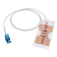 Compatible GE OXYTIP Disposable Oximax Spo2 Adhesive Sensor 8 Pins Pediatric Probe 12 Pack