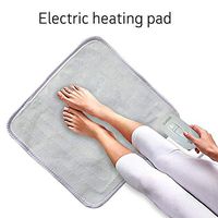 SHZONS Electric Heating Pad with Remote Control for Moist and Dry Heat Therapy, Auto Shut Off, Fast Heating Neck/Shoulder/Back Pain Relief 15.74 in x 15.74 in Size