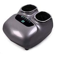 ZSH Foot Massager Shiatsu Therapy for Heels, Toes and Ankles for Pain Relief and Comfort Heat,Deep Kneading Massage Therapy and Air Compression