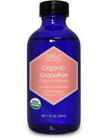 Zongle USDA Certified Organic Grapefruit Essential Oil, USA, Safe to Ingest, Citrus X Paradisi, 1 OZ