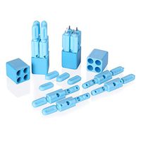Blood Lancet of Four Head Pen for Cupping Bloodletting (One Bag /200pcs Needles and 5pcs Seat)