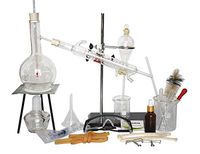 500ml Home Distiller Alcohol Distiller Essential Oil Extraction Chemical Experiment Equipment to Making Your Own Essential oil Moonshine (Kit 4)