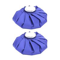 LIOOBO Ice Bag - Hot and Cold Reusable Ice Bags for Injuries(2pcs 11 Inch Blue)