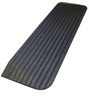 Troy Safety TS-RTR02 1.5" Rise Solid Rubber Power Wheelchair Scooter Threshold Ramp (Qty 1)