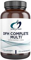 Designs for Health DFH Complete Multi with Copper + Iron - Full Spectrum Multivitamin, Multimineral (120 Capsules)