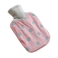 Classic Hot Water Bottle Comfortable Warm Water Bag for Home/Office -A8