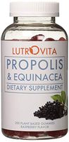 Lutrovita Propolis & Echinacea Gummy, Raspberry, 200 Count