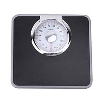Hardware Professional Mechanical Scales, No Need for Battery Adult Healthy Weight Loss Scales, Bearing Capacity 150kg/330lb Large dial Bathroom Scale, Weight Scale Accurate Division Value 1kg/2lb