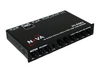 NOVA NV-EQ6J - In Dash 1/2 Din Equalizer and Pre-Amp with Subwoofer Gain Control and Built-in Crossover, with Fader and Five-Band