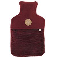 Aroma Home Inspired by Nature Cosy Hot Water Bottle - Knitted Red