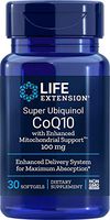 Life Extension Super Ubiquinol Coq10 With Enhanced Mitochondrial Support 100 Mg, 30 Count