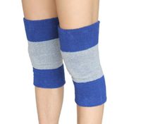 Athletics Warmer Knee Braces for Adult, Blue, (Pair)