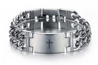 Aegean Jewelry Titanium Men's Fashion Magnetic Bracelet, Anti-fatigue and Pain-relief, with a Gift Box and a FREE Small Gift