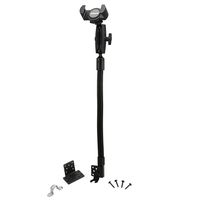 Arkon RoadVise Seat Rail Car Mount for iPhone Xs Max XS XR X 8 Note 9 8 Galaxy S10 S9 Retail Black