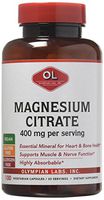 Olympian Labs Magnesium Citrate, 400 mg, 100 Vegetarian Capsules