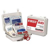 First Aid Kit, Plastic Case, Family, 10 Person
