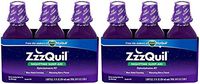 ZzzQuil vbn Nighttime Sleep-Aid - Berry Flavor, 2 Pack of 3 (12 fl. Oz)