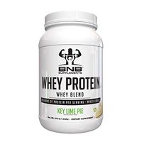 BNB 100% Whey Protein - Key Lime Pie Flavor- 21g of Protein per Serving - 30 Servings - Mixes Easily - Delicious Protein Recovery Shake - by BNB Supplements
