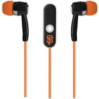 CELMLBSTHFSFG - MIZCO SPORTS MLB-STHF-SFG Stereo Earbuds with Microphone (San Francisco Giants)
