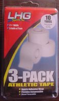 LHG Sports Inc. Athletic Tape (3 Rolls)