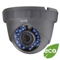 LTS Platinum 2MP 1080p HD-TVI Eyeball IR Turret Camera: 3.6mm, Black, 65 ft Infrared, IP66, 12v DC, ICR, OSD/UTC, 3yr