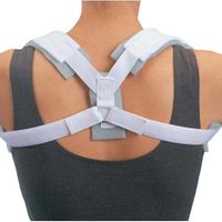 Dj Orthopedics, Llc - Procare Contoured Clavicle Splint, White, X-Large