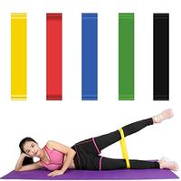 Tianhaik Exercise Loop Bands for Rotatory Cuff, Arm, Wrist, Ankle (Color : 6pcs)