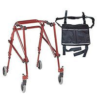 Drive Nimbo 2G Lightweight Posterior Walker, Medium, Knight Blue & Free Black Medical Utility Bag with Trim! - #KA3200-2GKB