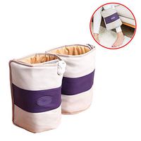 Leg Massager - Electric Kneepad Warmer - Warm Moxibustion Therapy Knee Leg Massage - Unisex (Purple)