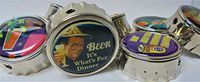 Eclipse Bottle Cap Design Refillable Lighter w/Bottle Opener, Assorted Styles, 1782