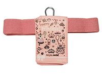 Insulin Pump Universal Case - Pink Princess Design with Belt