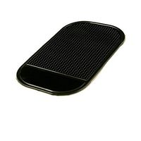 RADAR DETECTOR - DASHBOARD MAGIC MOUNTING PAD For Passport 9500ix, Escort, Valentine, Cobra, Beltronics, Whistler, No mounting bracket, No windshield mount (Black)